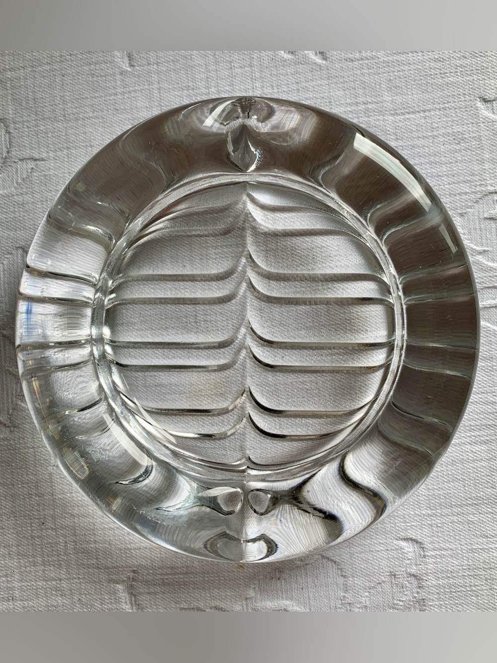 Mid Century Rosenthal Studio Linie Tapio Wirkkla Classic Crystal Ashtray